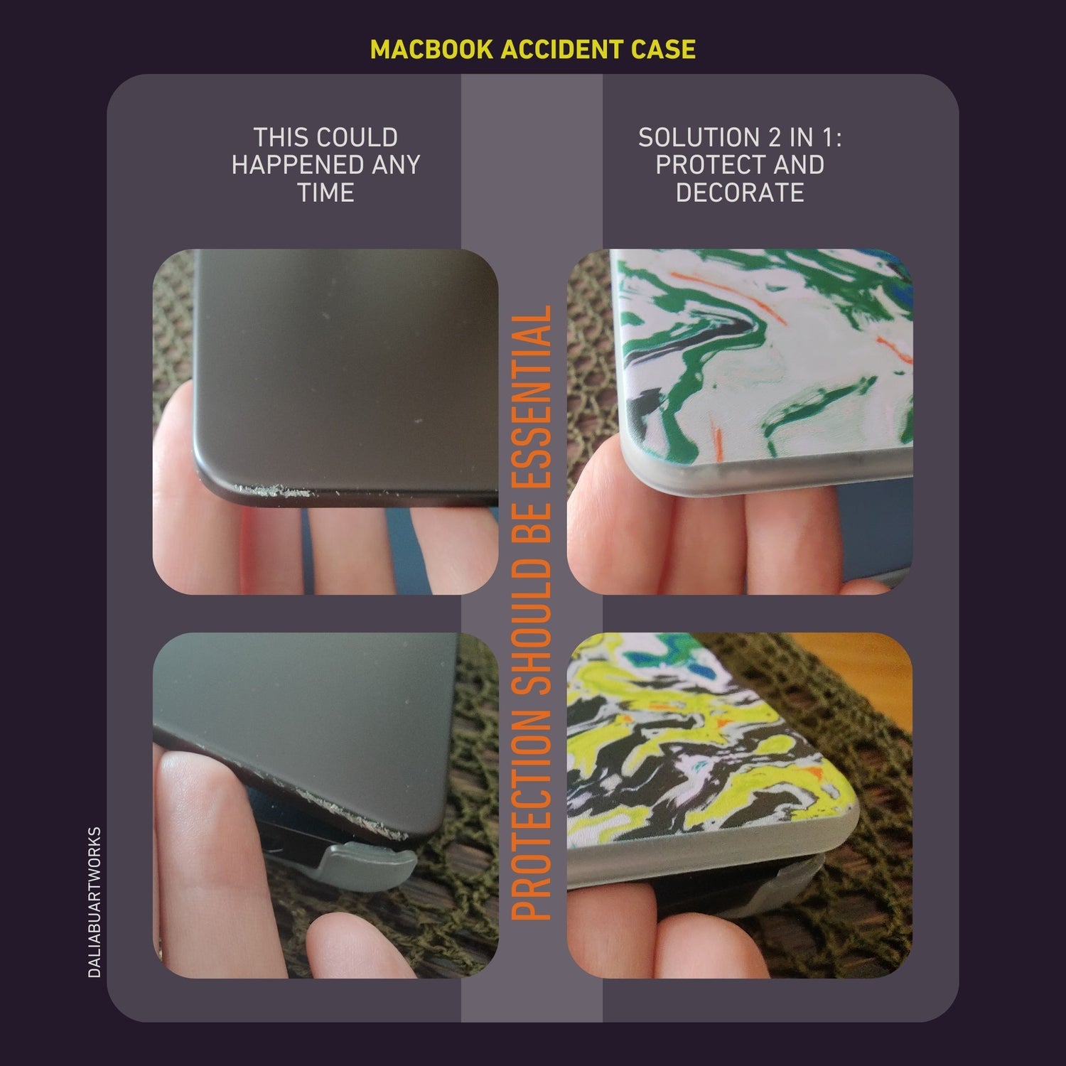 Laptop protection is essential item and must be taken in the first place.