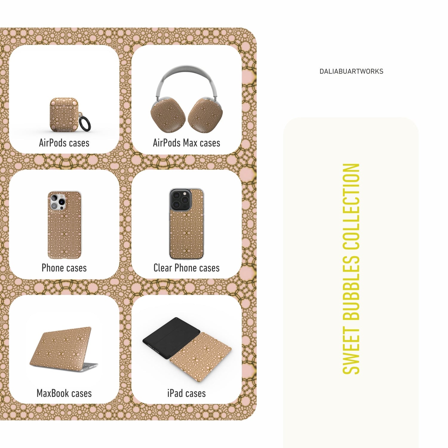 Sweet Bubbles collection.