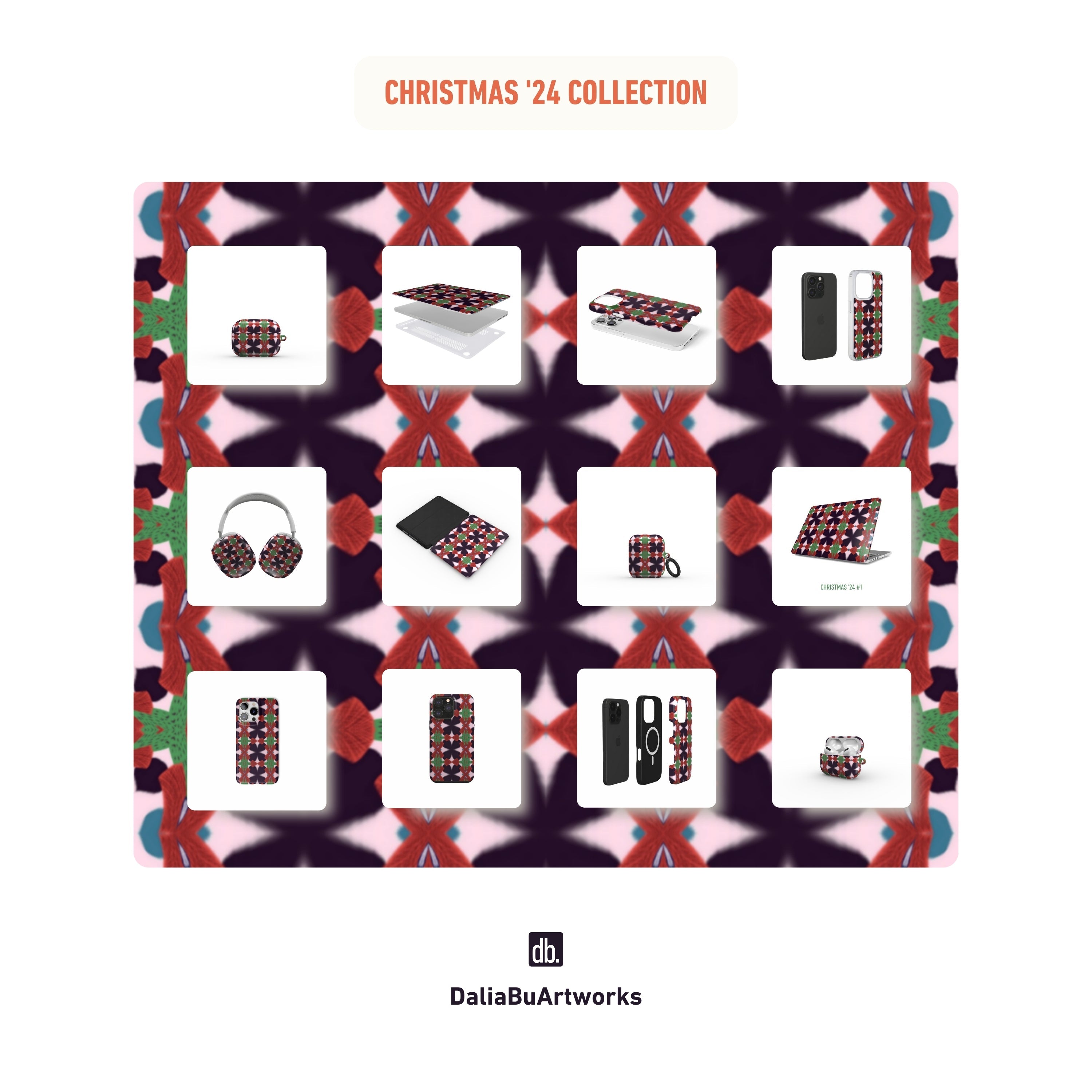 Christmas 2024 collection for tech accessories.