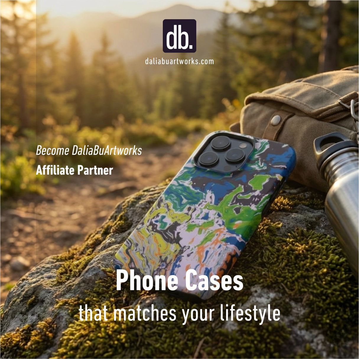 Discover DaliaBuArtworks Affiliate Partner Program and earn up to 10% commission by sharing. With 30-day cookies, your inspiration has time to turn into reward.