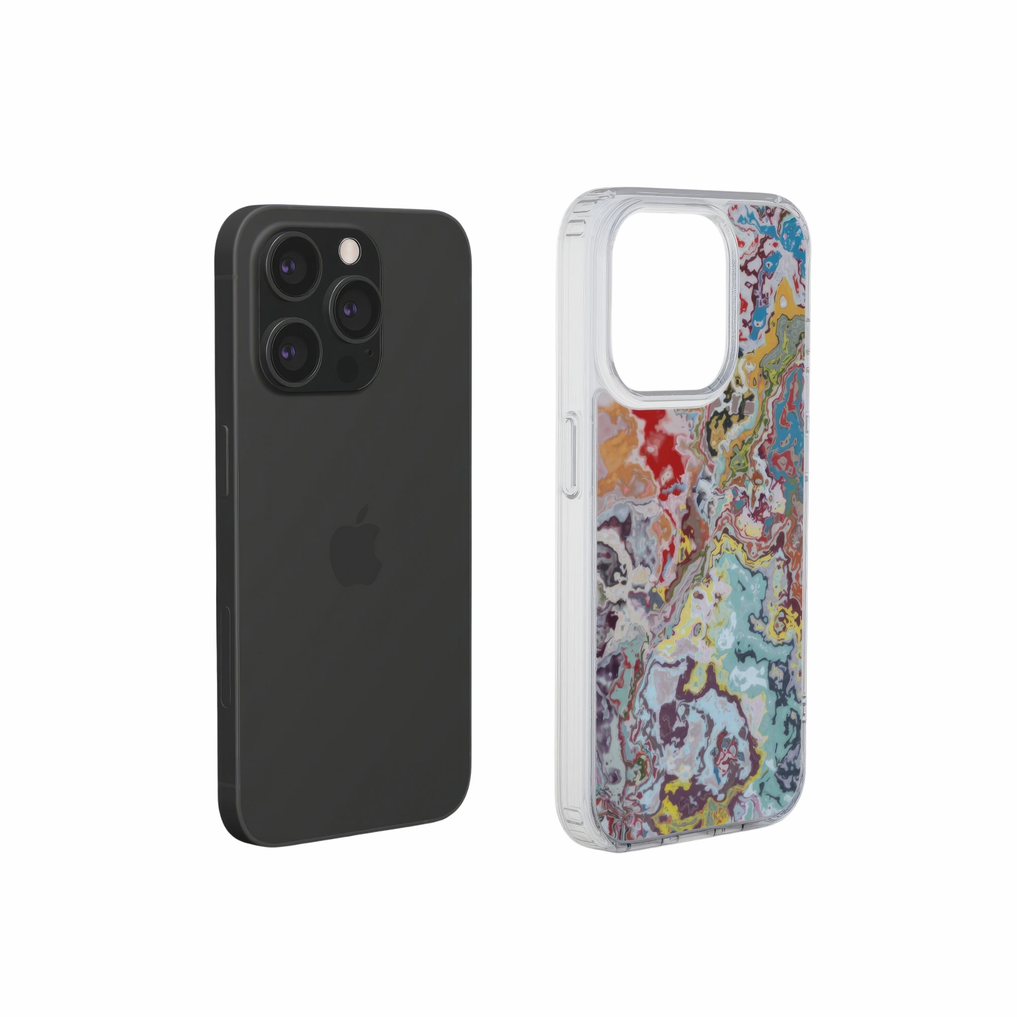 Bold Sprinkles #2 Clear Phone Case