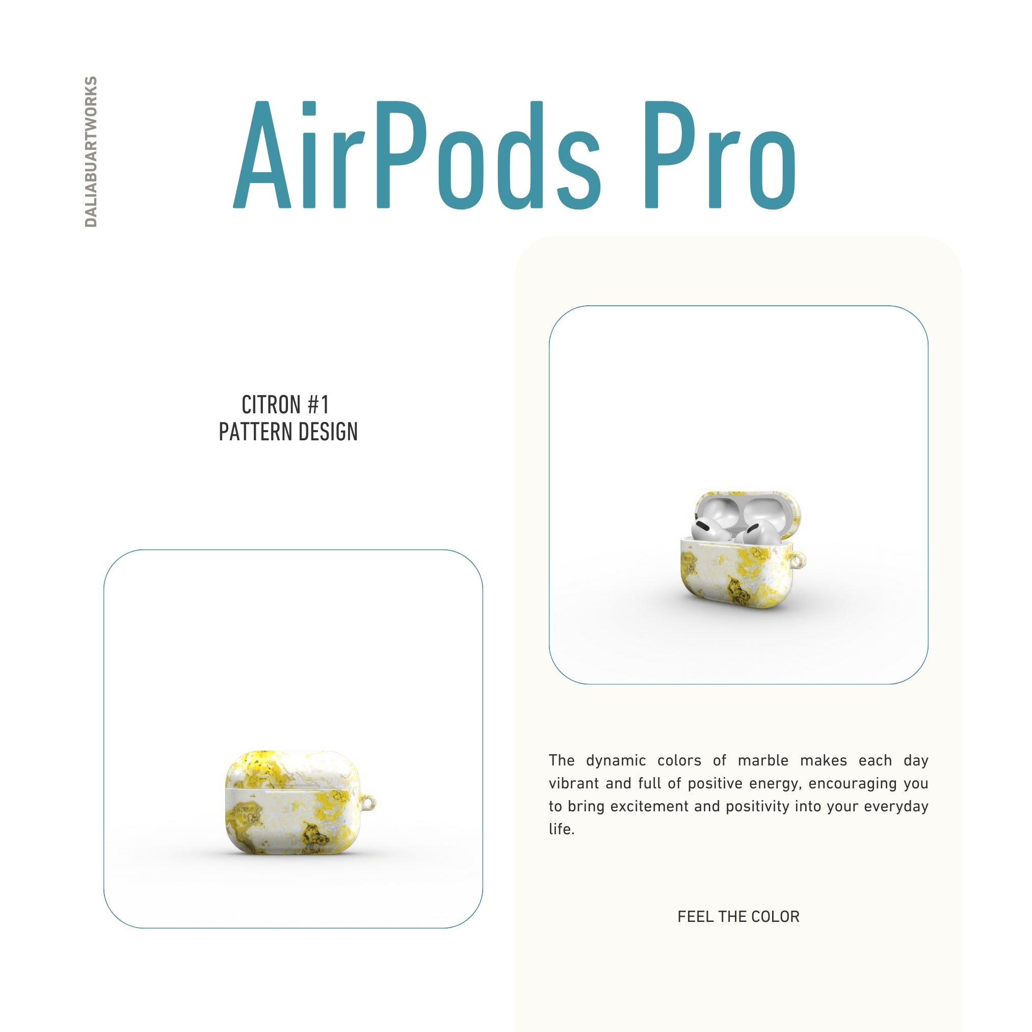 Citron #1 Tough Apple AirPods Case