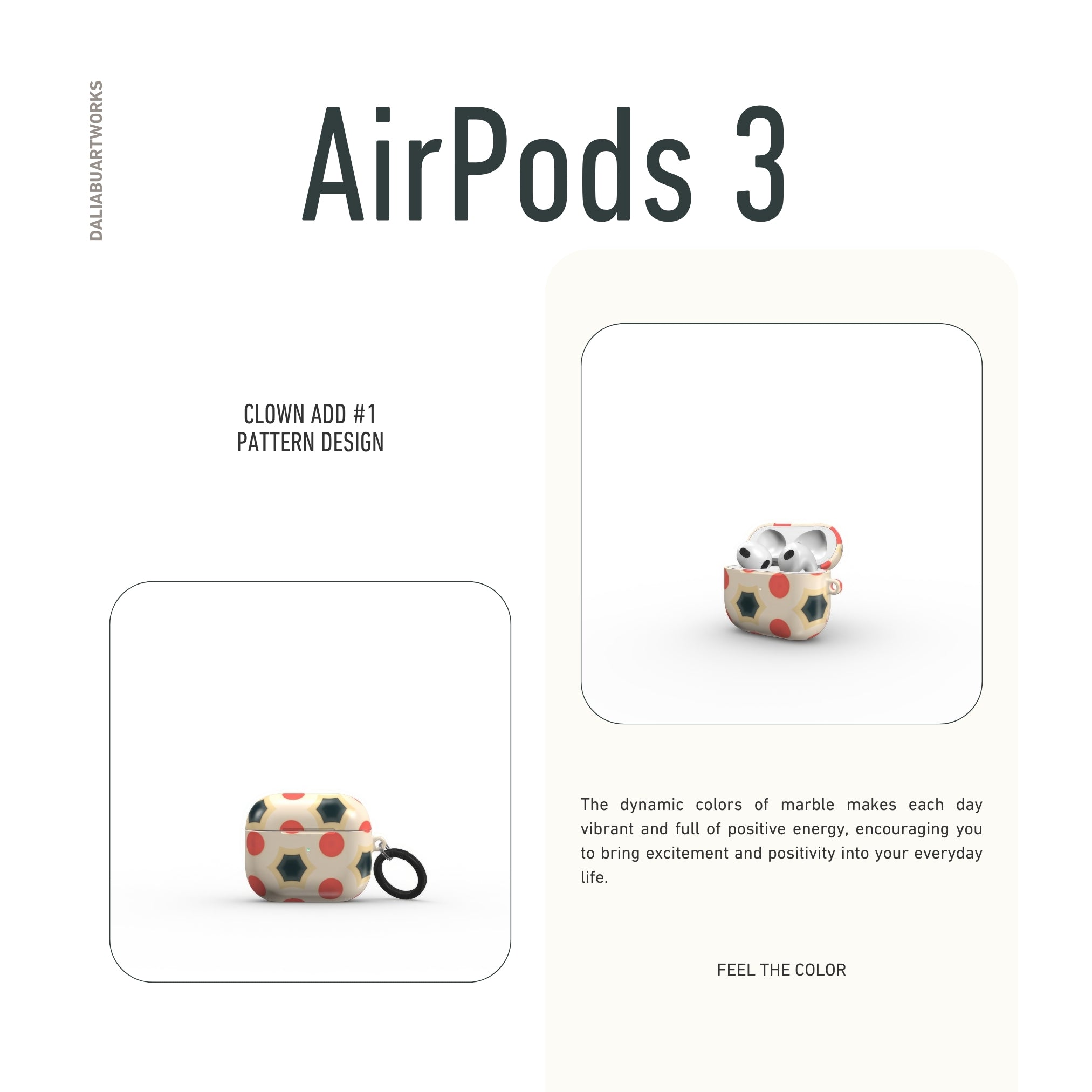 Clown Add #1 Tough Apple AirPods Case